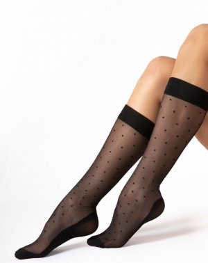 Fiore Podkolanówki DOTS MASSAGE 20