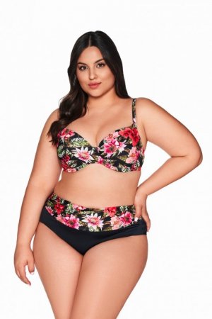 AVA SWIMWEAR BIUSTONOSZ KĄPIELOWY SK 219 FLORAL MAXI