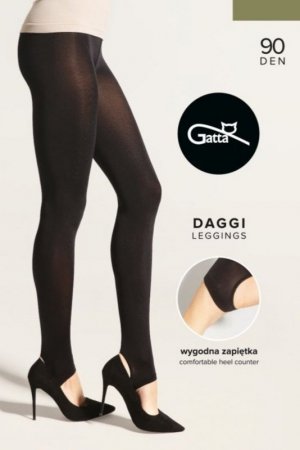 GATTA DAGGI - LEGGINSY NARCIARKI 90 DEN