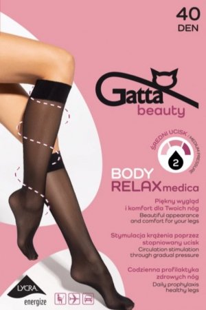 GATTA RELAXMEDICA 40 DEN PODKOLANÓWKI