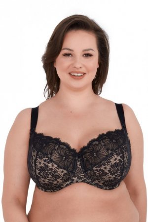 GAIA BIUSTONOSZ SOFT CHANTAL MAXI 534 CZARNY