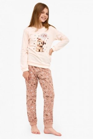CORNETTE PIŻAMA GIRL YOUNG DR 592/193 SWEET DOG