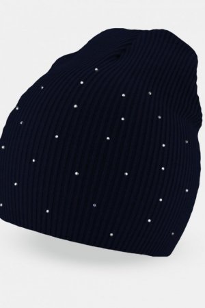 NOVITI CZAPKA DAMSKA Z MODALEM CEKINY CZ104