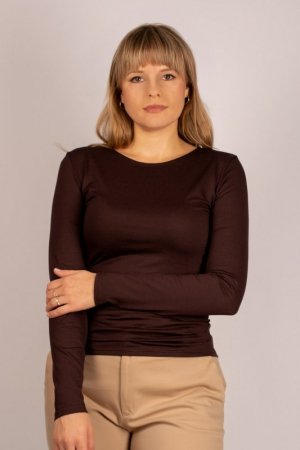 BABELL Koszulka MANATI DŁ RĘKAW BRĄZ