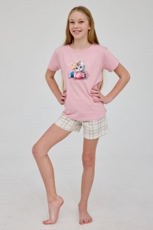 CORNETTE PIŻAMA GIRL YOUNG KR 788/122 KITTY 2