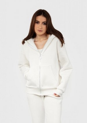 D Karen Bluza DK-K-B1 ECRU BAWEŁNA GRUBA