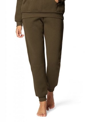 D Karen Spodnie DK-K-B6 KHAKI BAWEŁNA GRUBA