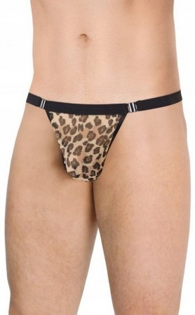 SoftLine Collection Mens Thong 4528 - panther OneSize