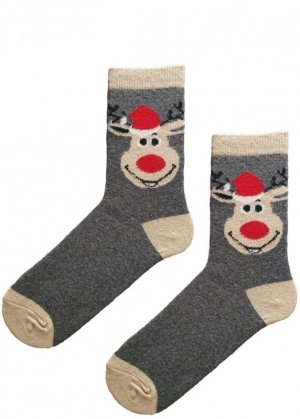Marilyn SKARPETY MARILYN ANGORA WOMEN NO TERRY B30 GREY/BEI