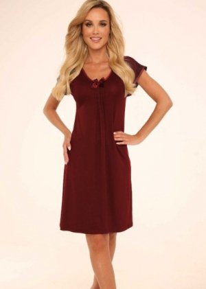 De Lafense KOSZULA DE LAFENSE 870 VISA BORDO