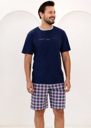 Regina PIŻAMA REGINA MĘSKA 502 GRANAT