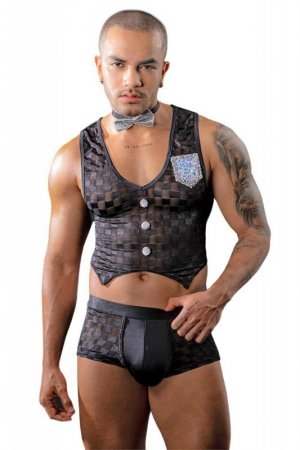 Paris Hollywood Paris Hollywood - 3-piece waiter's outfit kelner