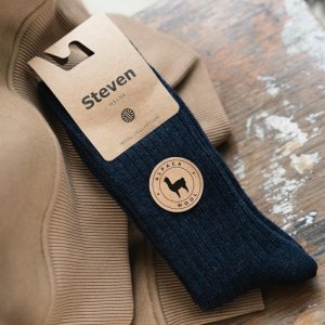 STEVEN SKARPETY MĘSKIE ALPACA WOOL 044