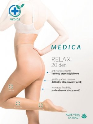 GABRIELLA RAJSTOPY MEDICA RELAX 20 DEN R.5