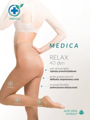 GABRIELLA RAJSTOPY MEDICA RELAX 40 DEN R.5