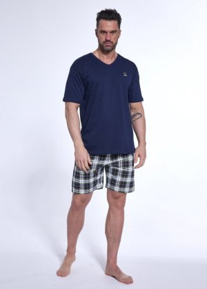 CORNETTE PIŻAMA MĘSKA 326/181 NATURE KR R.3XL-5XL