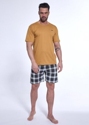 CORNETTE PIŻAMA MĘSKA 326/183 NATURE 3 KR R.3XL-5XL