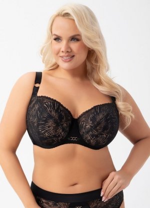 GORSENIA BIUSTONOSZ SOFT MILA K956 CZARNY