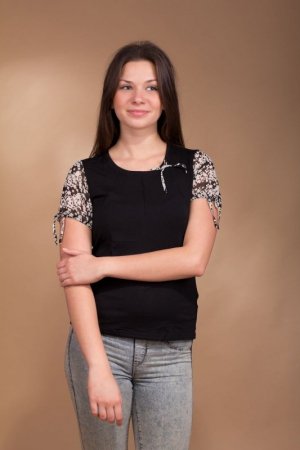 Lookat Bluzka Flora 2840 czarna