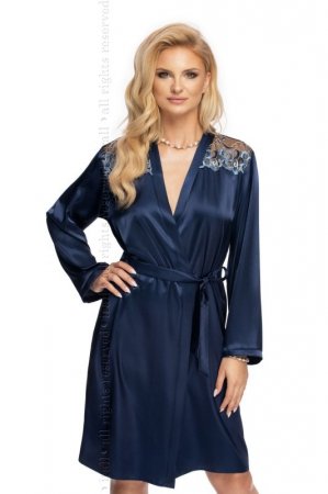Irall Szlafrok Elodie Navy Blue