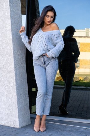 Merribel Sweter Manesa Blue