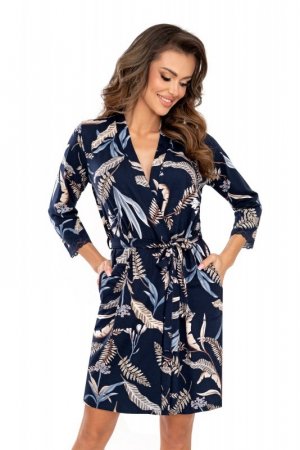 Donna Szlafrok Helen Dark Blue