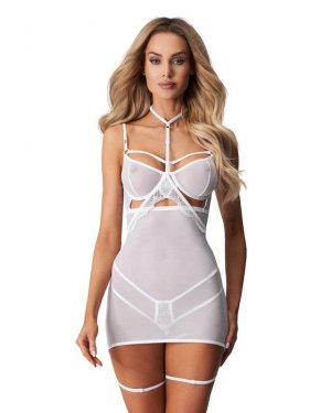 Obsessive Koszula nocna Arrowel White