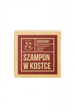 Mydlarnia Cztery Szpaki Szampon w kostce Dziegciowy kosmetyki do włosów szampon