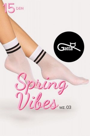 Gatta Spring Vibes 03 15 DEN bielizna wyrób pończoszniczy skarpetki