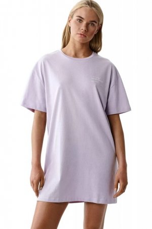 Atlantic Koszula nocna NLD 001 liliowa