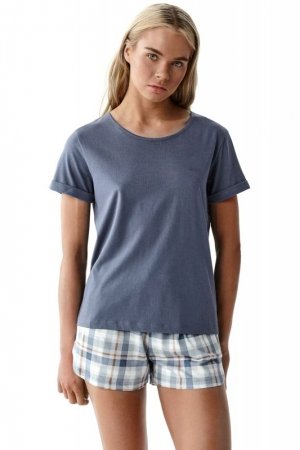 Atlantic Piżama damska NLP 512 grafit