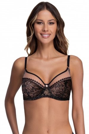 Ava Biustonosz soft Crystal 1396/1 czarny plus limited