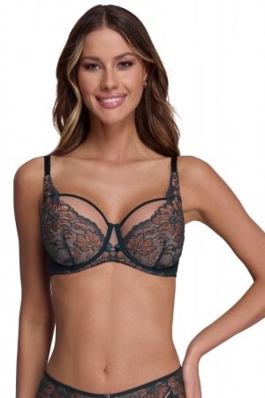 Ava Biustonosz semi soft Luxury 2174  azure plus