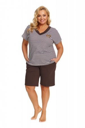 Doctornap Piżama damska PB 7471 brownie plus