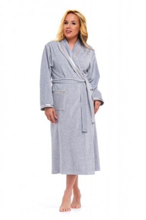 Doctornap Szlafrok SWA 1078 grey melange