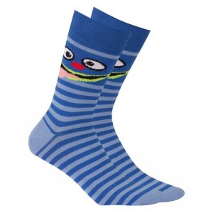 Gatta Skarpety Perfect Man C 168 uśmiech niebieskie