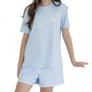 Taro Piżama dziecięca Helena 3590 01 niebieska