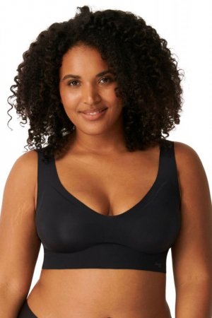 Sloggi Biustonosz Bralette Zero Feel EX czarny