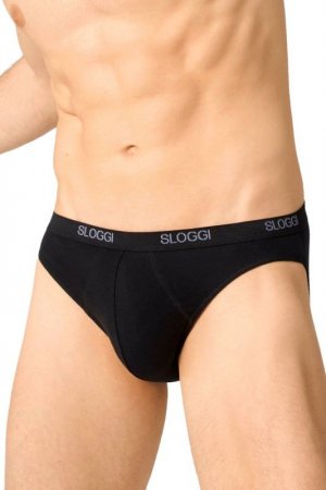 Sloggi Slipy Basic Mini czarne