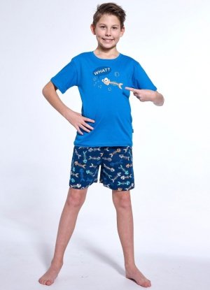 Piżama Cornette Young Boy 790/120 Fishing kr/r 134/164