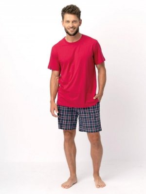 Piżama Key MNS 453 A25 kr/r M-2XL