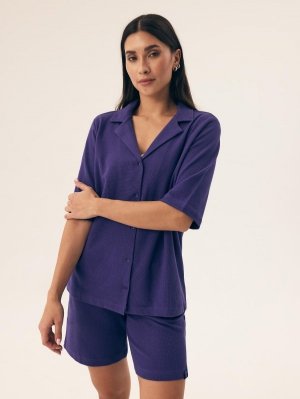 Piżama Henderson Ladies 43348 Nilsa 2 kr/r S-L rozpinana