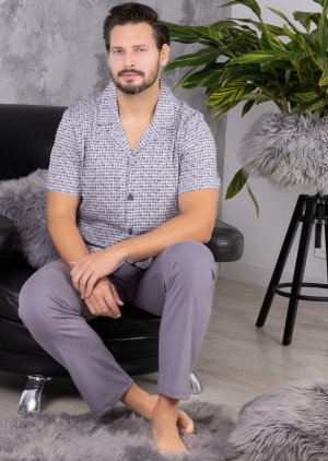 Piżama Hotberg 1747 Kacper kr/r M-XL