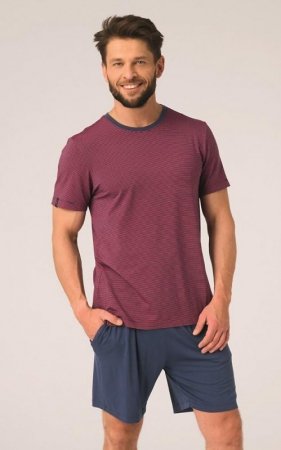 Piżama Key MNS 319 A26 kr/r M-2XL
