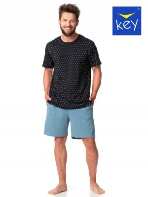 Piżama Key MNS 901 A24 kr/r M-2XL męska