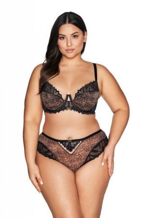 Biustonosz semi soft Ava 2132 Black Panther