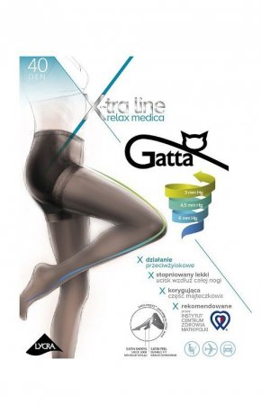 Rajstopy Gatta Body Relax Medica 40 den 2-4-WYSYŁKA 24H