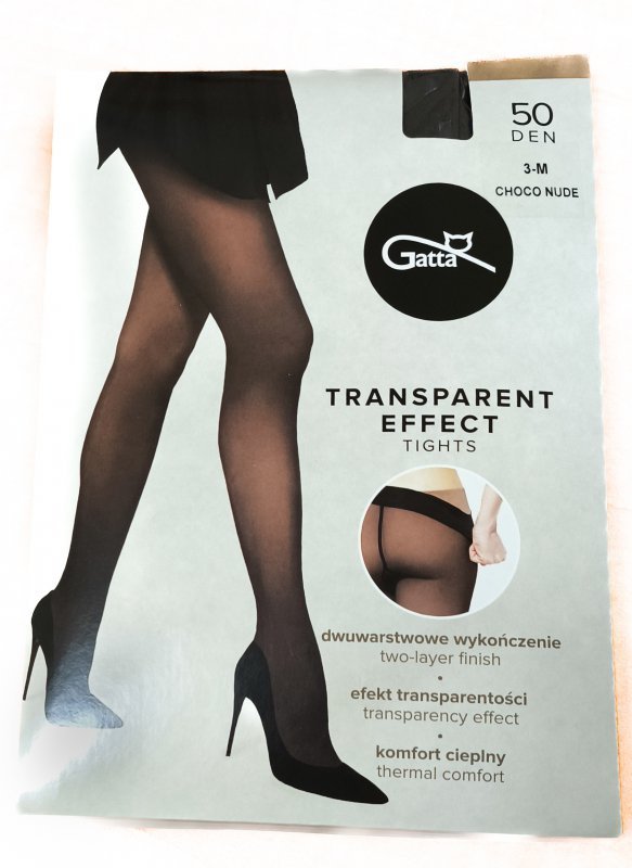 GATTA Rajstopy TRANSPARENT 50