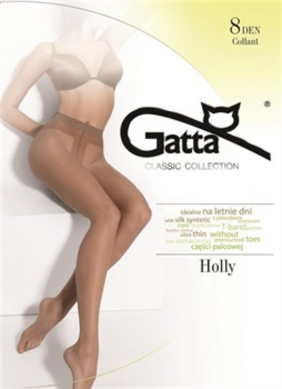 GATTA HOLLY - Rajstopy damskie Stretch 8 DEN