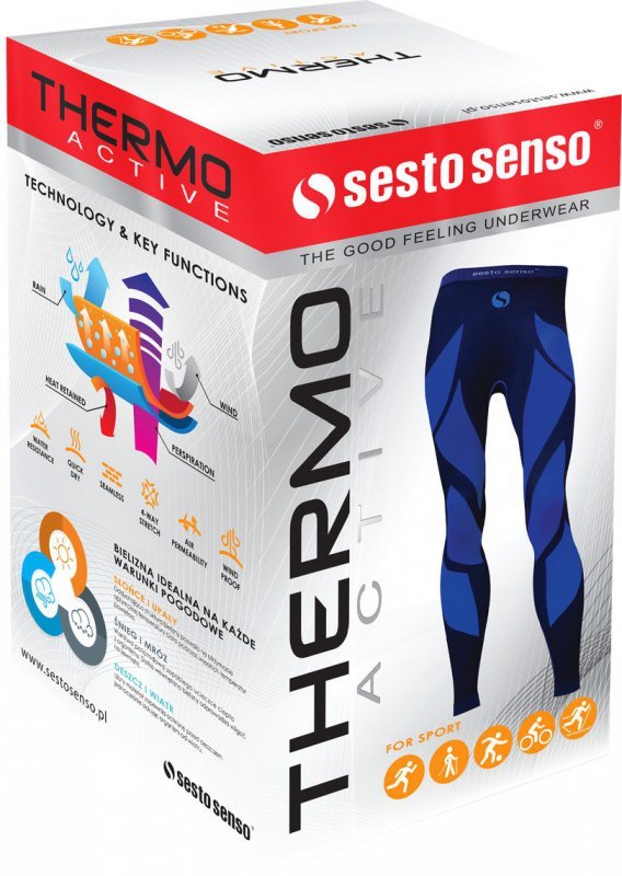 SESTO SENSO THERMO ACTIVE SPODNIE MEN